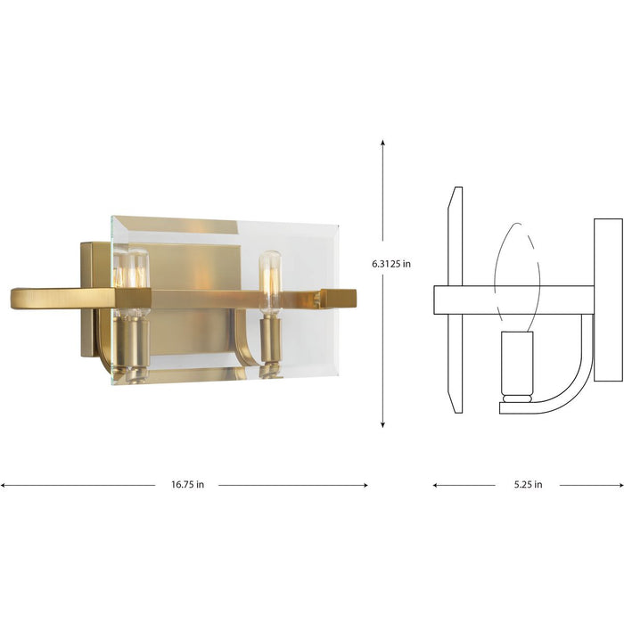Cahill Bath Light-Bathroom Fixtures-Progress Lighting-Lighting Design Store
