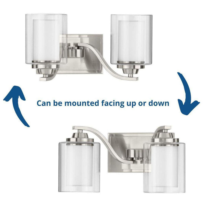 Kene Bath Light-Bathroom Fixtures-Progress Lighting-Lighting Design Store