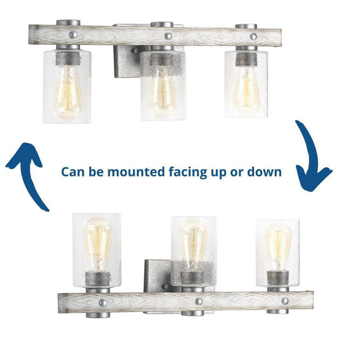 Gulliver Bath Light-Bathroom Fixtures-Progress Lighting-Lighting Design Store