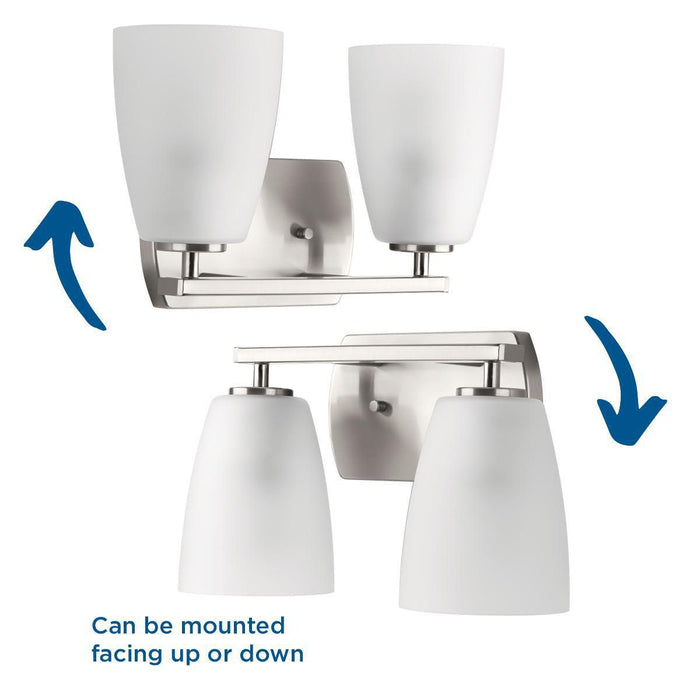 Leap Bath Light-Bathroom Fixtures-Progress Lighting-Lighting Design Store