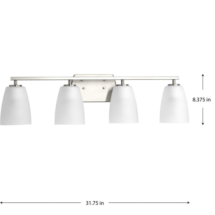 Leap Bath Light-Bathroom Fixtures-Progress Lighting-Lighting Design Store