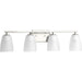 Leap Bath Light-Bathroom Fixtures-Progress Lighting-Lighting Design Store