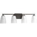 Leap Bath Light-Bathroom Fixtures-Progress Lighting-Lighting Design Store