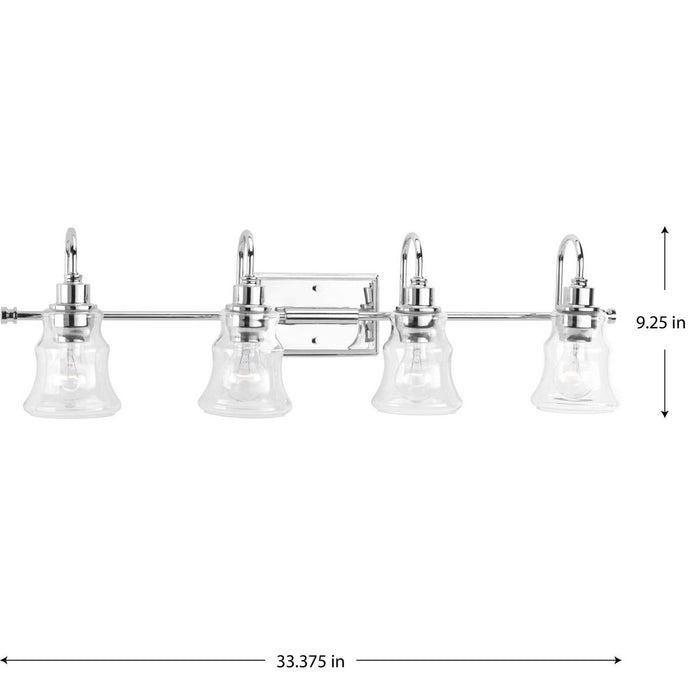 Litchfield Bath Light-Bathroom Fixtures-Progress Lighting-Lighting Design Store