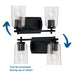 Adley Bath Light & Vanity Light-Bathroom Fixtures-Progress Lighting-Lighting Design Store