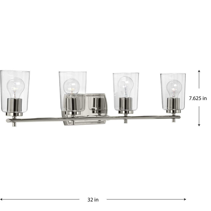 Adley Bath Light & Vanity Light-Bathroom Fixtures-Progress Lighting-Lighting Design Store