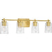 Adley Bath Light & Vanity Light-Bathroom Fixtures-Progress Lighting-Lighting Design Store