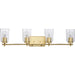 Adley Bath Light & Vanity Light-Bathroom Fixtures-Progress Lighting-Lighting Design Store