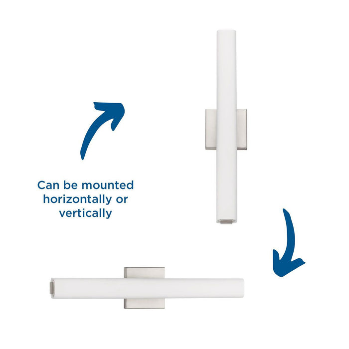 Beam LED Bath Bracket-Bathroom Fixtures-Progress Lighting-Lighting Design Store