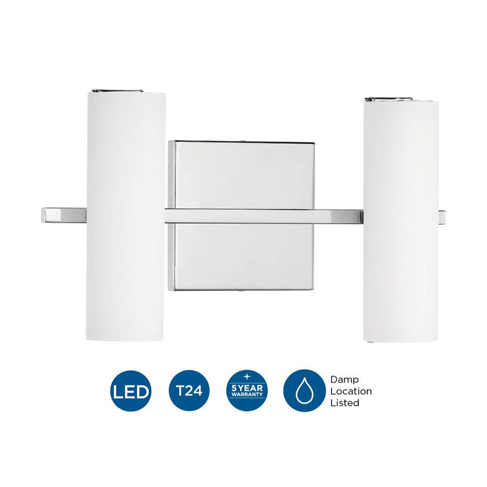 Colonnade LED Bath Light-Bathroom Fixtures-Progress Lighting-Lighting Design Store