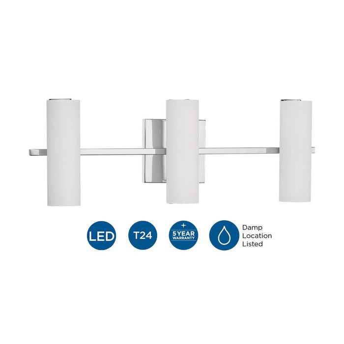 Colonnade LED Bath Light-Bathroom Fixtures-Progress Lighting-Lighting Design Store