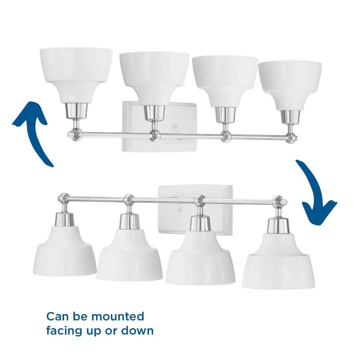 Bramlett Bath Light-Bathroom Fixtures-Progress Lighting-Lighting Design Store