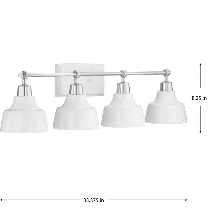 Bramlett Bath Light-Bathroom Fixtures-Progress Lighting-Lighting Design Store