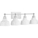 Bramlett Bath Light-Bathroom Fixtures-Progress Lighting-Lighting Design Store