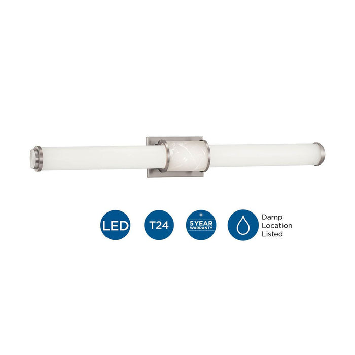 Phase 1.2 LED Linear Bath Light-Bathroom Fixtures-Progress Lighting-Lighting Design Store