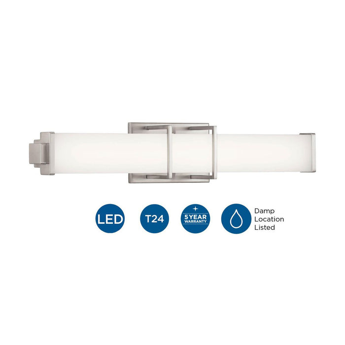 Phase 2.2 LED Linear Bath Light-Bathroom Fixtures-Progress Lighting-Lighting Design Store