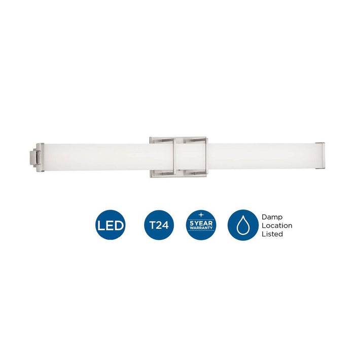 Phase 2.2 LED Linear Bath Light-Bathroom Fixtures-Progress Lighting-Lighting Design Store