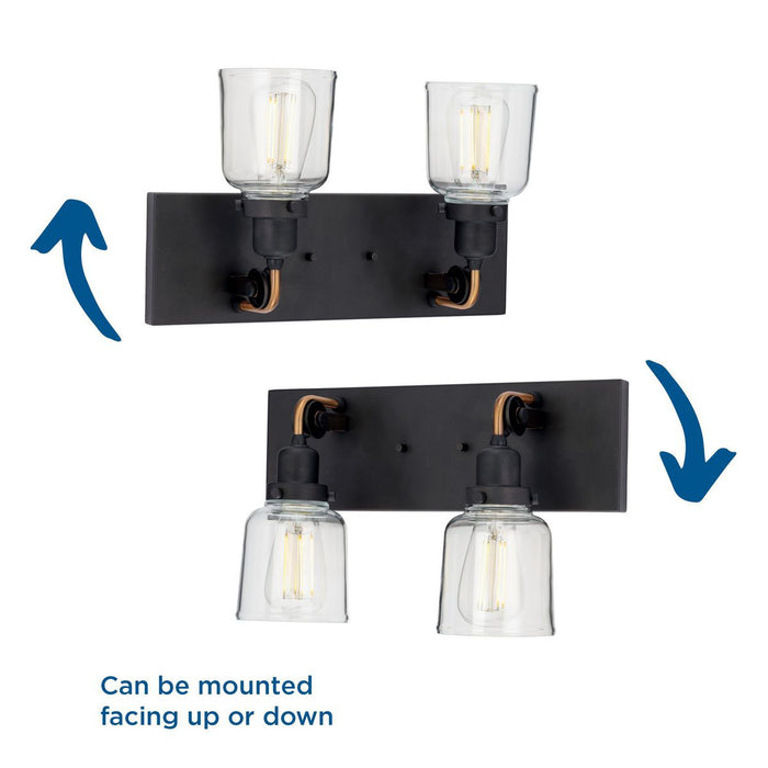 Rushton Bath Light & Vanity Light-Bathroom Fixtures-Progress Lighting-Lighting Design Store