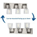 Rushton Bath Light & Vanity Light-Bathroom Fixtures-Progress Lighting-Lighting Design Store
