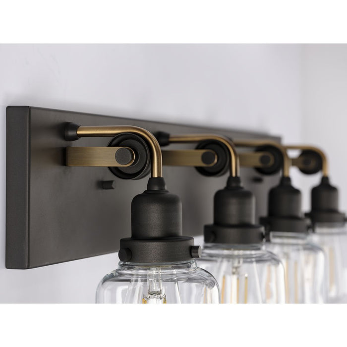 Rushton Bath Light & Vanity Light-Bathroom Fixtures-Progress Lighting-Lighting Design Store