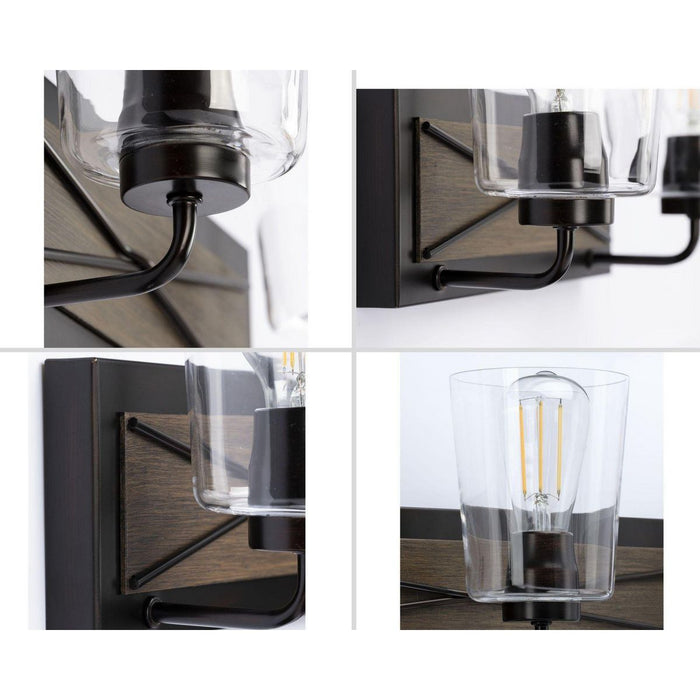 Briarwood Bath Bracket-Bathroom Fixtures-Progress Lighting-Lighting Design Store