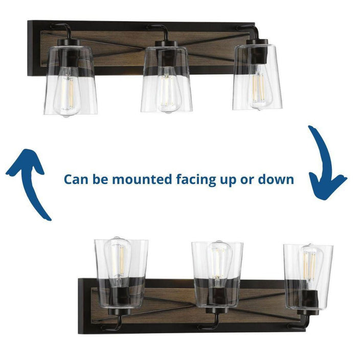 Briarwood Bath Bracket-Bathroom Fixtures-Progress Lighting-Lighting Design Store