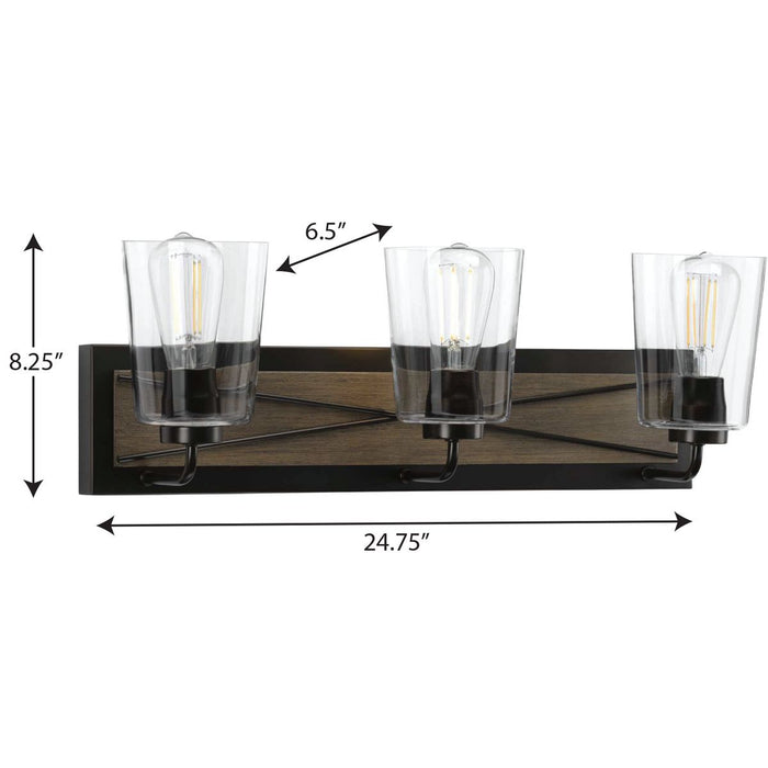 Briarwood Bath Bracket-Bathroom Fixtures-Progress Lighting-Lighting Design Store