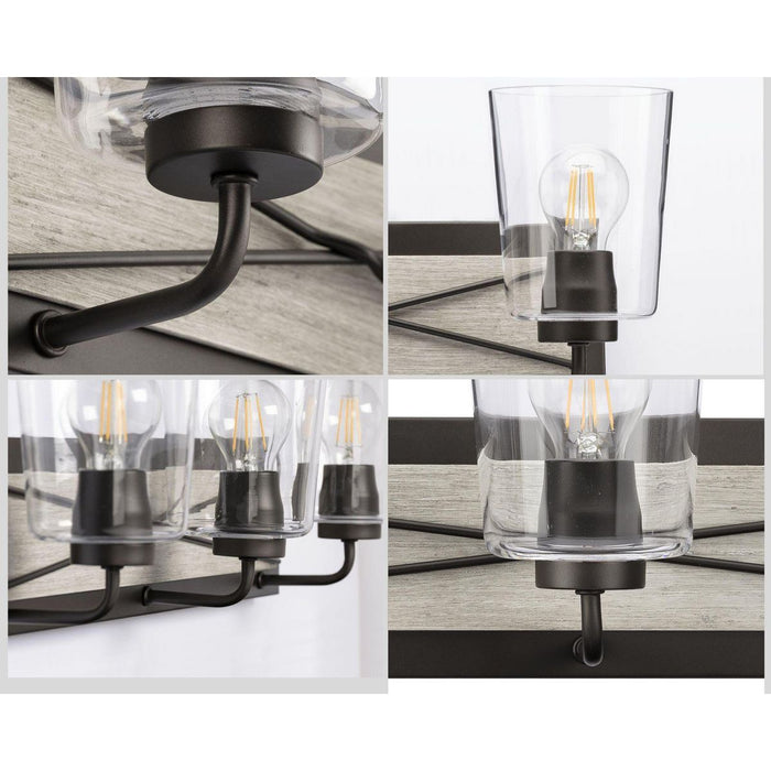 Briarwood Bath Bracket-Bathroom Fixtures-Progress Lighting-Lighting Design Store