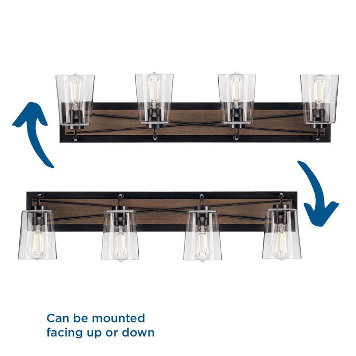 Briarwood Bath Bracket-Bathroom Fixtures-Progress Lighting-Lighting Design Store