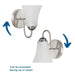 Classic Bath Bracket-Sconces-Progress Lighting-Lighting Design Store