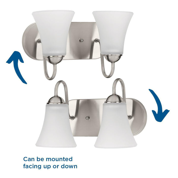 Classic Bath Bracket-Bathroom Fixtures-Progress Lighting-Lighting Design Store