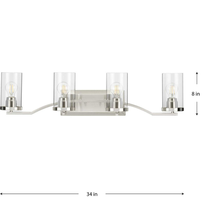 Lassiter Bath Light-Bathroom Fixtures-Progress Lighting-Lighting Design Store