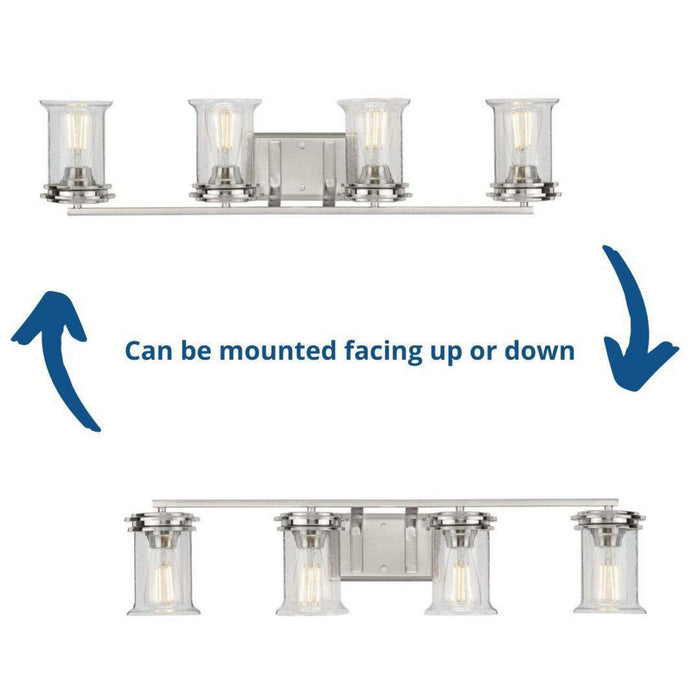 Winslett Bath Light-Bathroom Fixtures-Progress Lighting-Lighting Design Store