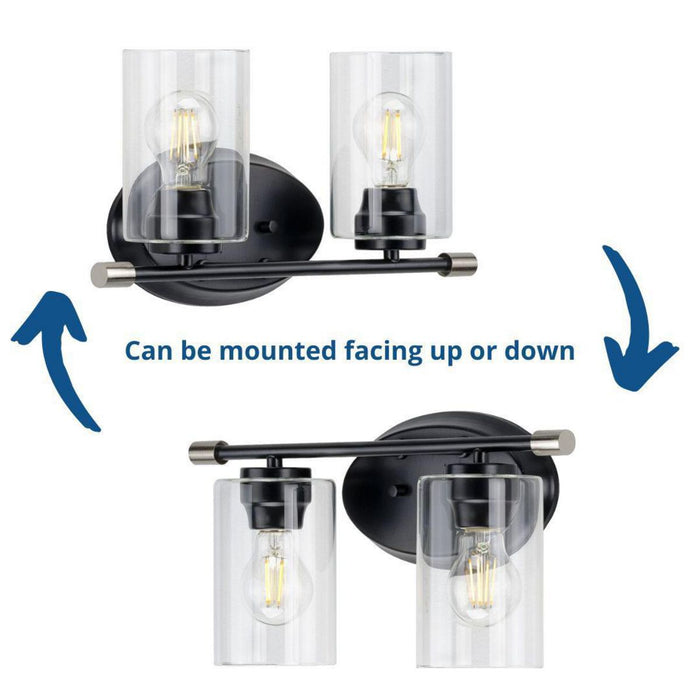 Riley Bath Light-Bathroom Fixtures-Progress Lighting-Lighting Design Store