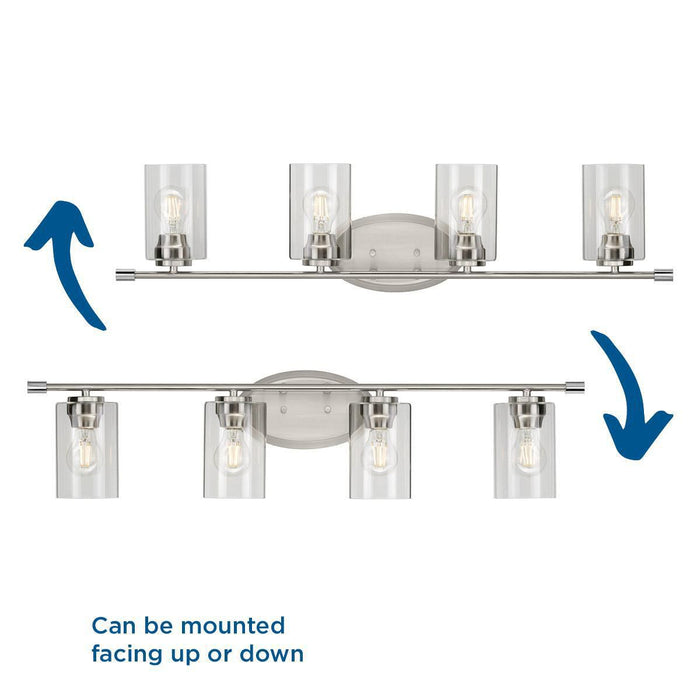 Riley Bath Light-Bathroom Fixtures-Progress Lighting-Lighting Design Store