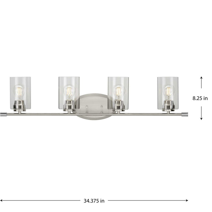 Riley Bath Light-Bathroom Fixtures-Progress Lighting-Lighting Design Store