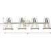 Conway Bath Bracket-Bathroom Fixtures-Progress Lighting-Lighting Design Store