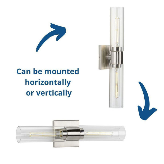 Clarion Bath Bracket-Bathroom Fixtures-Progress Lighting-Lighting Design Store