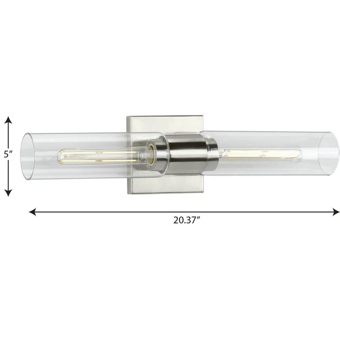 Clarion Bath Bracket-Bathroom Fixtures-Progress Lighting-Lighting Design Store