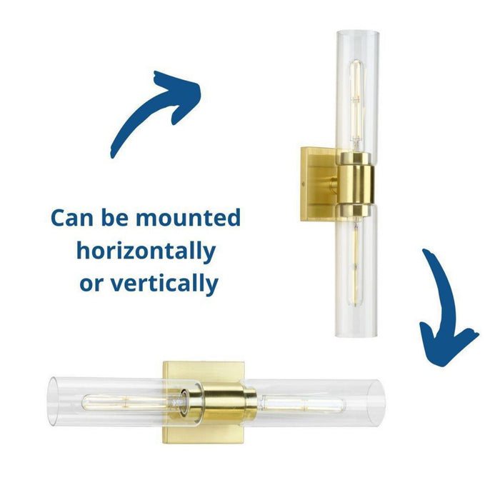 Clarion Bath Bracket-Bathroom Fixtures-Progress Lighting-Lighting Design Store