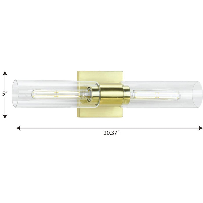 Clarion Bath Bracket-Bathroom Fixtures-Progress Lighting-Lighting Design Store