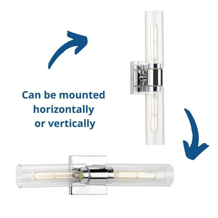 Clarion Bath Bracket-Bathroom Fixtures-Progress Lighting-Lighting Design Store