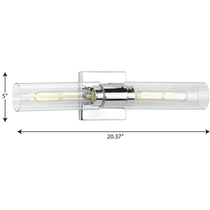 Clarion Bath Bracket-Bathroom Fixtures-Progress Lighting-Lighting Design Store