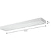 Everlume LED Linear Bath Light-Utility-Progress Lighting-Lighting Design Store