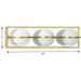 Pearl LED Bath Bracket-Bathroom Fixtures-Progress Lighting-Lighting Design Store