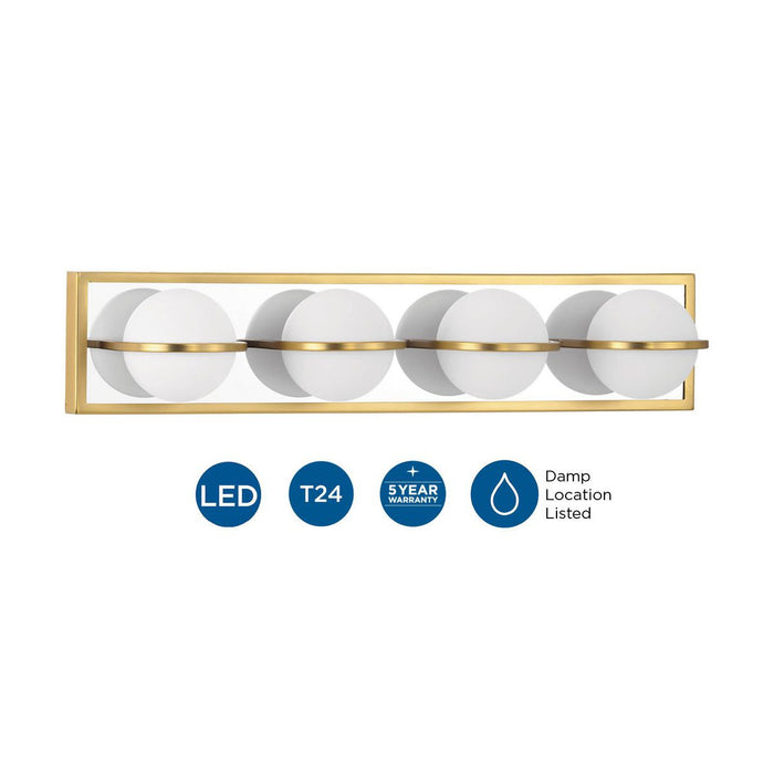 Pearl LED Bath Bracket-Bathroom Fixtures-Progress Lighting-Lighting Design Store