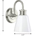 Ashford Bath Bracket-Sconces-Progress Lighting-Lighting Design Store