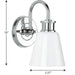 Ashford Bath Bracket-Sconces-Progress Lighting-Lighting Design Store