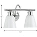 Ashford Bath Bracket-Bathroom Fixtures-Progress Lighting-Lighting Design Store