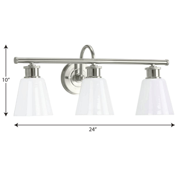 Ashford Bath Bracket-Bathroom Fixtures-Progress Lighting-Lighting Design Store